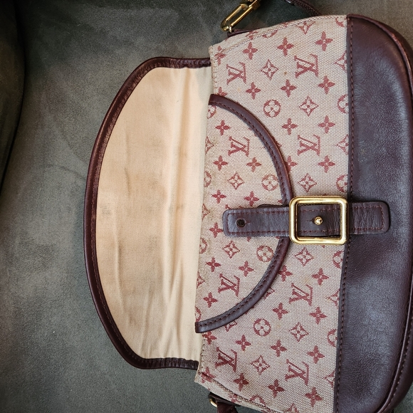 Rare Louis Vuitton Pink Monogram Denim Shoulder bag - Picture 12 of 13